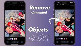 How to remove unwanted objects from any Photo in iPhone [upl. by Ennovyhc437]