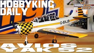 Avios Yak 52  HobbyKing Daily [upl. by Htebi151]