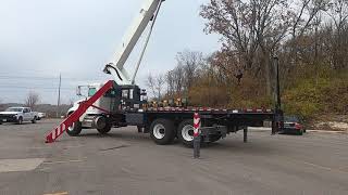 Load King Stinger 28106 Crane Boom Truck [upl. by Legnaesoj196]