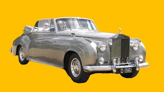 1961 Silver Cloud II Drophead Coupe at RollsRoyce Enthusiasts Club South of England Rally 2024 [upl. by Janot]