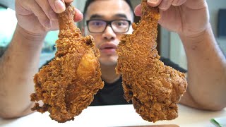 LOUISIANA STYLE FRIED CHICKEN  This is How You Fry The Perfect Fried Chicken [upl. by Anwahsat]