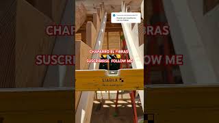 COMO QUEDARON LAS ESCALERAS FIBRAS🙏🫡 chaparroelfibras construction escaleras carpentry framing [upl. by Colton]