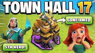 TOWN HALL 17 Confirmed  New Hero TH17 Update Details by Supercell in Clash of Clans [upl. by Prudi]