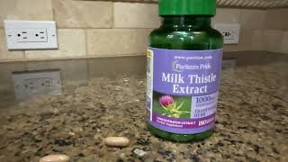 Puritans Pride Milk Thistle Review [upl. by Pardoes]