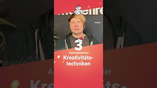 Kreativitätstechniken  Hendrik Unger  Marketing on fire Adventskalender 2025 [upl. by Bright143]