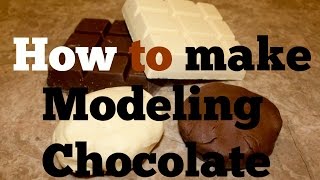 How to make Modeling Chocolate [upl. by Carrnan]