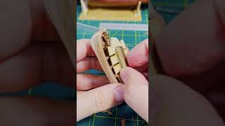 Ship modeling Building a small wooden boat Scale 172 [upl. by Barolet]