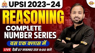 UP SI 202324  UP SI REASONING CLASS  NUMBER SERIES  UP SI REASONING CLASS BY DEEPAK SIR [upl. by Fernand230]