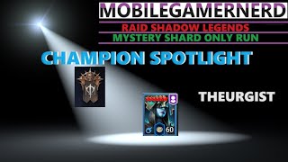 Theurgist Raid Shadow Legends F2P Champion Spotlight [upl. by Varuag]