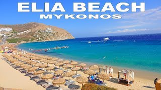 ELIA BEACH  MYKONOS 4K [upl. by Capone]