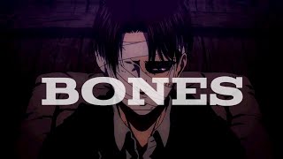 Bones  Levi Ackerman EditAmv [upl. by Enalb]