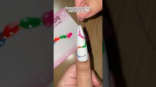 Esto no es un Fail Nail😱 nails naildesign nailhacks naildesignathome shorts nailtrends [upl. by Rolan]