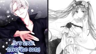 Nightcore  Chained To The Rhythm Switching Vocals  Lyrics [upl. by Bowler]