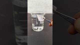 Waterproof Sodium metal carbon experiment chemistry [upl. by Ahsot]