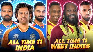 INDIA ALL TIME 11 VS WEST INDIES ALL TIME 11  CRICKET 24 [upl. by Eddie]