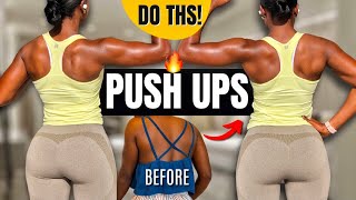 INTENSE PUSH UP WORKOUTTransform Your Entire Upper Body Arms Chest Upper Back Shoulders [upl. by Acilgna]