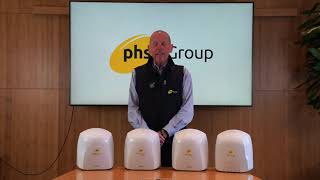 An introduction to the phs hand dryer range  phs Group [upl. by Novled]