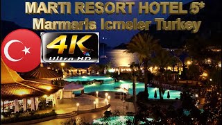 MARTI RESORT HOTEL 2022 MARMARIS ICMELER ОБЗОР ЛИЧНОЕ МНЕНИЕ MUGLA TURKEY [upl. by Corliss]