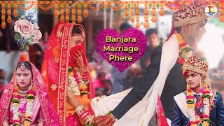 Akash weds Siya 🎉 Banjara Marriage At Devthana  T G Banjara vlog [upl. by Torrell536]