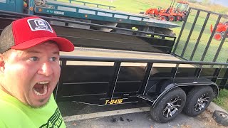 New DooLittle Lawn and Landscape Trailer Walk Around Super Excited [upl. by Hajile711]