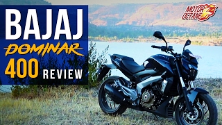 Bajaj Dominar 400 Review  Hindi [upl. by Enelrats439]