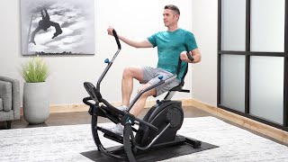 Teeter FreeStep LT3 Recumbent Cross Trainer  Overview [upl. by Bussy]