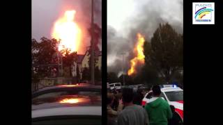 Gasexplosion in Ludwigshafen [upl. by Larianna]