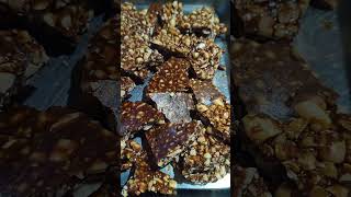 Pinyato or peanut brittle shortsvideo food asmrvideo [upl. by Nitnerb]