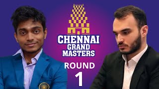 Chithambaram VR Aravindh vs M Amin Tabatabaei  Chennai Grand Masters 2024  Round 1 [upl. by Ike868]