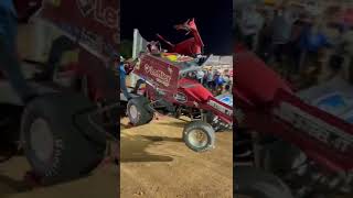 Freddie Rahmer Crash Tuscarora50 PortRoyalSpeedway sprintcar [upl. by Adneram]