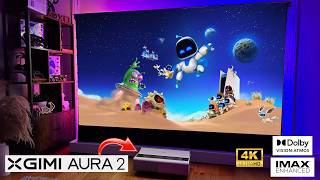 XGIMI Aura 2  BEST 4K Ultra Short Throw Projector to Replace your TV [upl. by Semmes155]