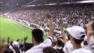 Torcida Santista faz a festa em Itaquera corinthians 1 x 2 SANTOS [upl. by Rimma]