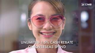 Meet the allnew CIMB World Mastercard [upl. by Henrieta]