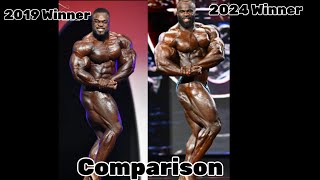 Brandon curry vs samson dauda 2019 vs 2024 mr olympia comparison  who will win Samson or brandon [upl. by Hubert]