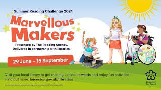 Summer Reading Challenge 2024 Marvellous Makers introductory film [upl. by Fennie558]