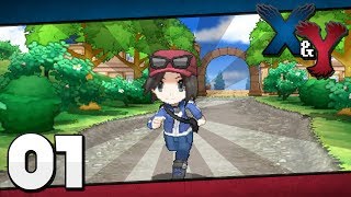 Pokémon X and Y  Episode 1  Welcome to Kalos [upl. by Marie]