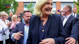 Frances Budget Crisis FarRight Ultimatum to Michel Barnier  Marine Le Pen  Politics [upl. by Lemay]