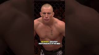 The most impressive performance of Georges StPierre’s career [upl. by Aihseyn]