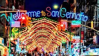 SAN GENNARO FEAST NYC WITH JEFF [upl. by Josie415]