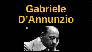 Letteratura3 Gabriele DAnnunzio e il Decadentismo [upl. by Ailana]