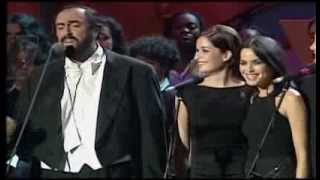 Pavarotti amp The Corrs  Surdato Nnammurato widescreen [upl. by Lyris115]