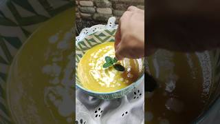 NUTRITIVA Y DELICIOSA CREMA DE ZAPALLO almuerzo recetasfáciles shorts [upl. by Ramirol]