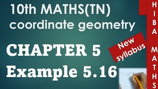 10th maths chapter 5 example 516 TN samacheer hiba maths [upl. by Raasch]