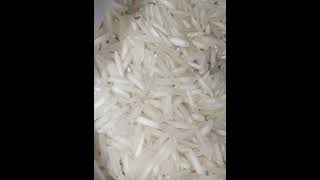 Basmati rice 🌾🩷 rawriceeatingchallenge ricegrain mukbang basmatirawrice basmatirawriceeating [upl. by Shedd]