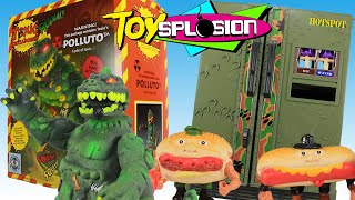 Unproduced Toys Made Real  Food Fighters Refrigerator amp Toxic Crusaders Polluto  Toysplosion [upl. by Oman]