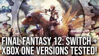 4K Final Fantasy 12 SwitchXbox One Tested  Bonus Final Fantasy 10 Analysis [upl. by Ayifas]