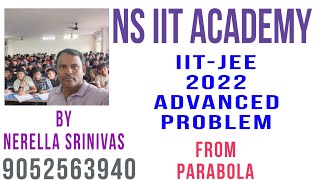 IITJEE 2022 ADVANCED PROBLEM FROM PARABOLA [upl. by Enetsirhc]