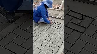 How to make road made of cement like brick [upl. by Lindberg593]