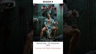 Baaghi 4 Announcement Release Date Tiger Shroff baaghi4 tigershroff sajidnadiadwala baaghi [upl. by Akirahc]