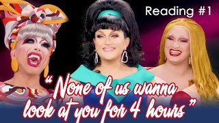 Bianca Jinkx amp BenDeLa read Raja Alyssa Edwards Coco Montrese and more  Reading 1 [upl. by Frank]